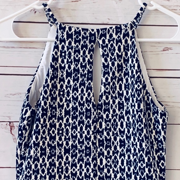 NWT AQUA Bloomingdales S dress blue - Picture 5 of 6